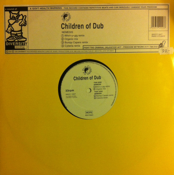 Children Of Dub ‎– Nemesis