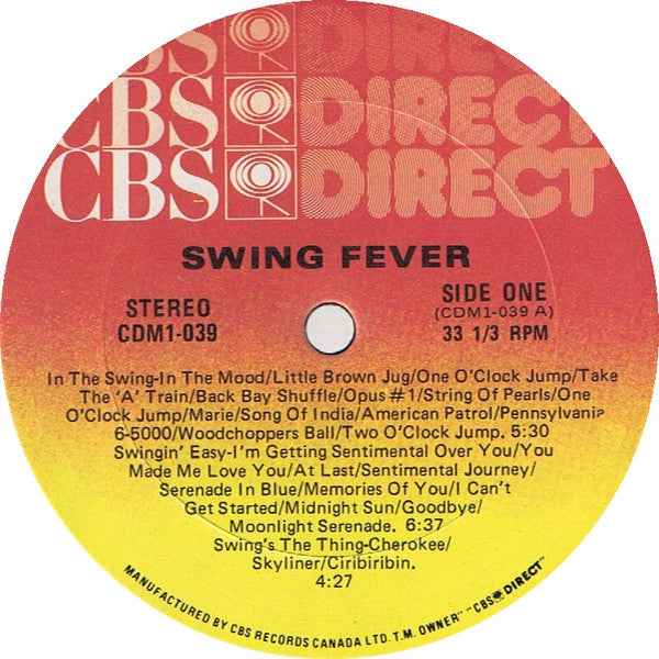 All Star Swing Band ‎– Swing Fever