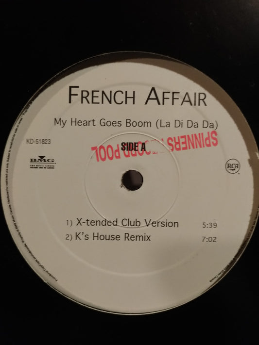 French Affair / In-Activ ‎– My Heart Goes Boom (La Di Da Da) / People Of Love