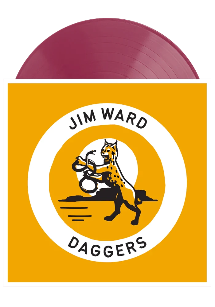 Jim Ward Daggers Fruit Punch (Red) Vinyl Record. 