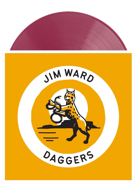 Jim Ward Daggers Fruit Punch (Red) Vinyl Record. 