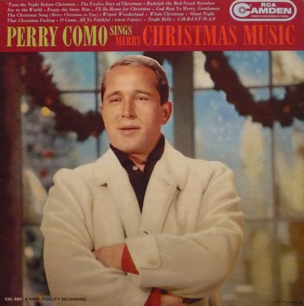 Perry Como ‎– Sings Merry Christmas Music (LP, Mono, Used)